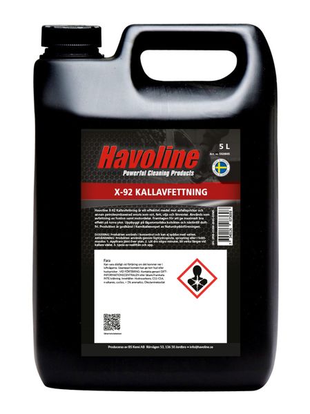 Havoline X-92  Kallavfettning 5 L