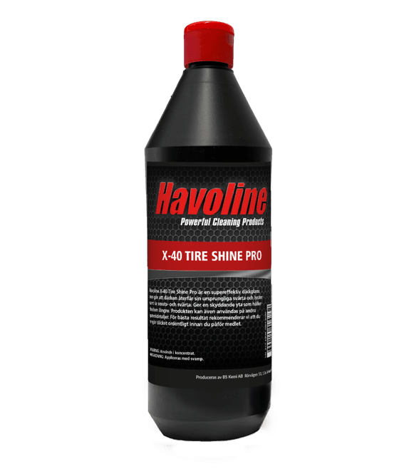 Huvudbild Havoline X-40 Tire Shine Pro 1 L