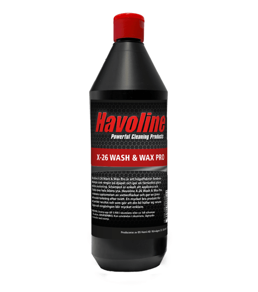 Havoline X-26 Wash & Wax Pro 1 L