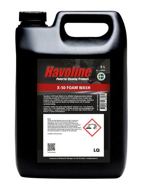 Huvudbild Havoline X-50 Foam Wash 5 L